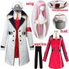 Anime DARLING In The Franxx 02 Red Cosplay Costume Zero Two Cosplay Women Costume Dress Full - Darling In The FranXX Shop