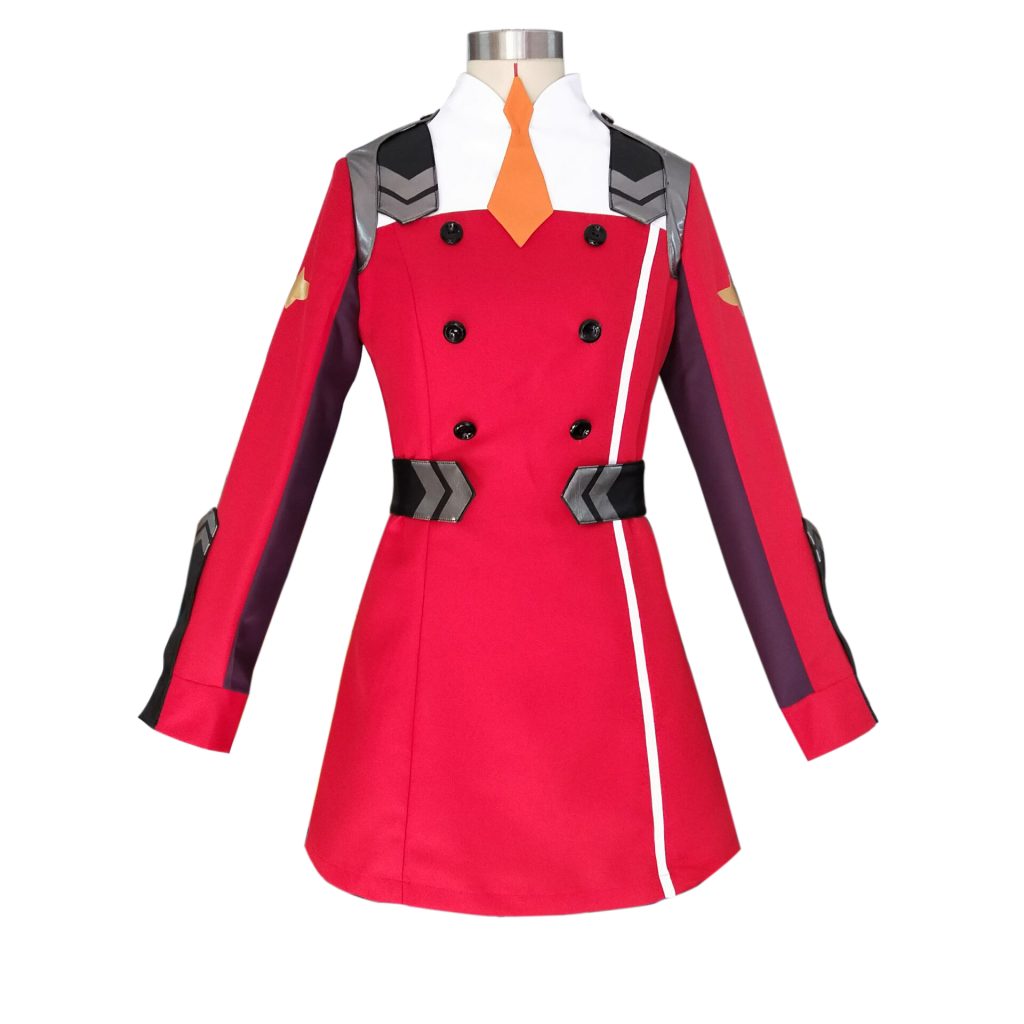 Anime DARLING In The Franxx 02 Red Cosplay Costume Zero Two Cosplay Women Costume Dress Full 3 - Darling In The FranXX Shop