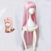 Anime DARLING In The Franxx 02 Red Cosplay Costume Zero Two Cosplay Women Costume Dress Full 5 - Darling In The FranXX Shop