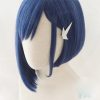 DARLING in the FRANXX 015 Cosplay Wigs Ichigo Wigs 24cm Short Blue Synthetic Hair Perucas Cosplay 1 - Darling In The FranXX Shop