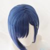 DARLING in the FRANXX 015 Cosplay Wigs Ichigo Wigs 24cm Short Blue Synthetic Hair Perucas Cosplay 2 - Darling In The FranXX Shop