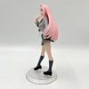 18cm DARLING in the FRANXX 02 Anime Girl Figure School Uniform Zero Two Sexy Action Figure 4 - Darling In The FranXX Shop