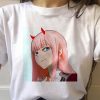 2021 New Women T Shirt Kawaii Zero Two Anime DARLING In The FRANXX Clothes Harajuku Summer 15.jpg 640x640 15 - Darling In The FranXX Shop