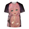 2023 New Summer Popular Menswear Anime Darling In The Franxx Sexy Girl 3D Men T shirt 25.jpg 640x640 25 - Darling In The FranXX Shop