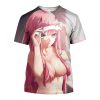 2023 New Summer Popular Menswear Anime Darling In The Franxx Sexy Girl 3D Men T shirt 26.jpg 640x640 26 - Darling In The FranXX Shop