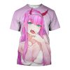 2023 New Summer Popular Menswear Anime Darling In The Franxx Sexy Girl 3D Men T shirt 9.jpg 640x640 9 - Darling In The FranXX Shop