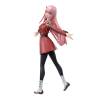 21cm DARLING in the FRANXX Figure Toy Zero Two 02 PVC EXQ Ver Action Figures PVC - Darling In The FranXX Shop