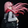 23CM DARLING in the FRANXX Figure ZERO TWO Anime Figure School Uniform Pleated Skirt Toys PVC 2 - Darling In The FranXX Shop