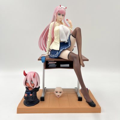 25cm DARLING in the FRANXX Zero Two Anime Girl Figure Sexy 02 Zero Two Action Figure 1 - Darling In The FranXX Shop