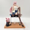 25cm DARLING in the FRANXX Zero Two Anime Girl Figure Sexy 02 Zero Two Action Figure 2 - Darling In The FranXX Shop