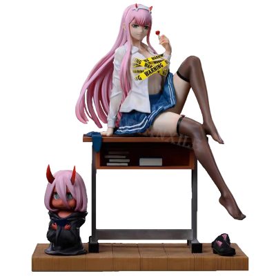 25cm DARLING in the FRANXX Zero Two Anime Girl Figure Sexy 02 Zero Two Action Figure - Darling In The FranXX Shop