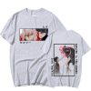 Anime Darling In The Franxx Men Women Casual Short Sleeve T Shirt Harajuku Zero Two Hiro 2.jpg 640x640 2 - Darling In The FranXX Shop