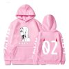 Anime Darling in the Franxx Hoodie Zero Two 02 Sweatshirts Cozy Tops Sweatsuit Sudadera Felpa Moletom 6.jpg 640x640 6 - Darling In The FranXX Shop