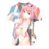 Anime T Shirts Darling In The Franxx Sexy Girls Zero Two 3D Print Men Women Fashion 4.jpg 640x640 4 - Darling In The FranXX Shop