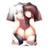 Anime T Shirts Darling In The Franxx Sexy Girls Zero Two 3D Print Men Women Fashion 6.jpg 640x640 6 - Darling In The FranXX Shop