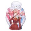 DARLING in the FRANXX 3D Hoodies Anime Zero Two Hoodie Sweatshirts Boys Girls Cute Clothes Men 1 - Darling In The FranXX Shop