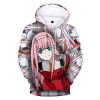 DARLING in the FRANXX 3D Hoodies Anime Zero Two Hoodie Sweatshirts Boys Girls Cute Clothes Men - Darling In The FranXX Shop