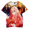 Darling In The Franxx T Shirts Anime Girl Zero Two 3D Printed Streetwear Men Women Fashion 10.jpg 640x640 10 - Darling In The FranXX Shop