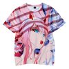 Darling In The Franxx T Shirts Anime Girl Zero Two 3D Printed Streetwear Men Women Fashion 2.jpg 640x640 2 - Darling In The FranXX Shop