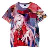 Darling In The Franxx T Shirts Anime Girl Zero Two 3D Printed Streetwear Men Women Fashion 5.jpg 640x640 5 - Darling In The FranXX Shop