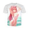 Darling In The Franxx T Shirts Anime Sexy Girl Zero Two 3D Printed Streetwear Men Women 2.jpg 640x640 2 - Darling In The FranXX Shop