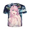 Darling In The Franxx T Shirts Anime Sexy Girl Zero Two 3D Printed Streetwear Men Women 4.jpg 640x640 4 - Darling In The FranXX Shop