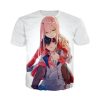 Darling In The Franxx T Shirts Anime Sexy Girl Zero Two 3D Printed Streetwear Men Women 6.jpg 640x640 6 - Darling In The FranXX Shop