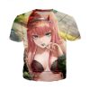 Manga ZERO TWO Shirt 3D Hentai Sexy Lolita Anime Darling In The Franxx T Shirts Men 13.jpg 640x640 13 - Darling In The FranXX Shop