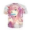 Manga ZERO TWO Shirt 3D Hentai Sexy Lolita Anime Darling In The Franxx T Shirts Men 17.jpg 640x640 17 - Darling In The FranXX Shop