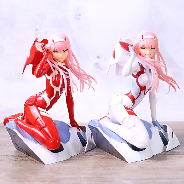 Anime Figure Darling in the FRANXX Figure Zero Two 02 Red White Clothes Sexy Girls PVC 768x768 1 - Darling In The FranXX Shop