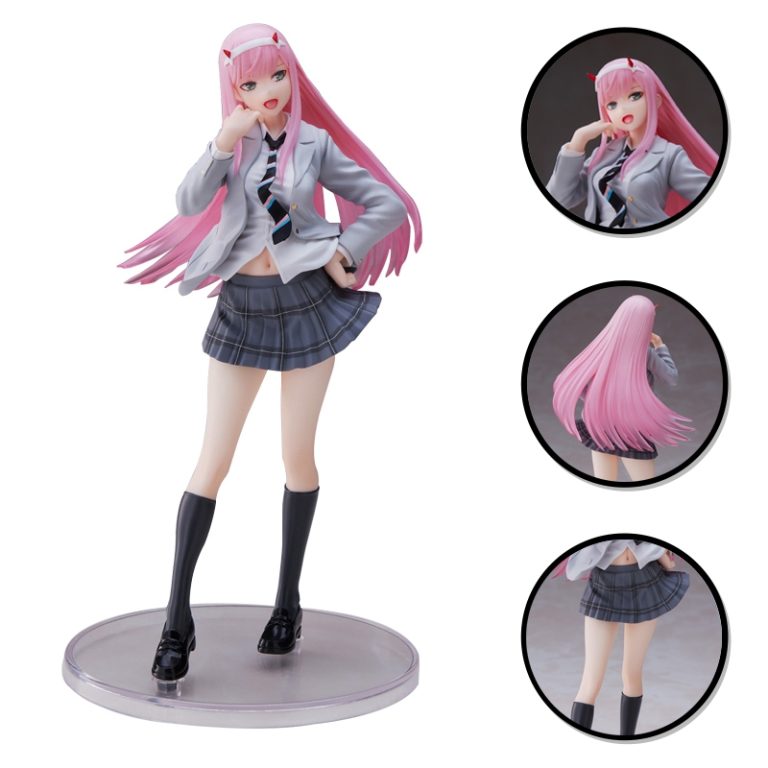 Pre sale Original Anime Zero Two 02 DARLING in the FRANXX Figure Uniform School Clothes Leg 768x768 1 - Darling In The FranXX Shop